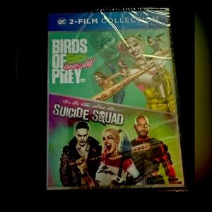DVD double feature birds of prey in suicide squad
